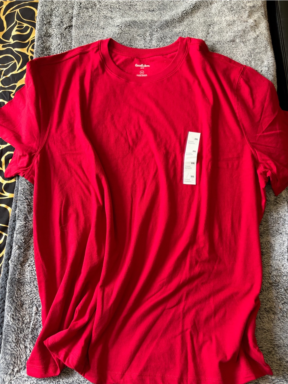 Goodfellow & Co Men's Every Wear Short Sleeve T-Shirt Red XL